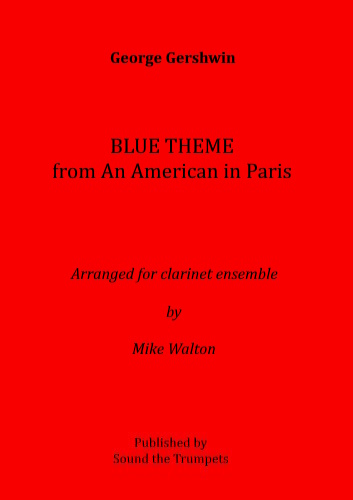 BLUES THEME from An American in Paris (score & parts)