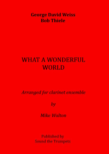 WHAT A WONDERFUL WORLD (score & parts)