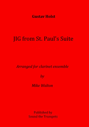 JIG from St Paul's Suite (score & parts)