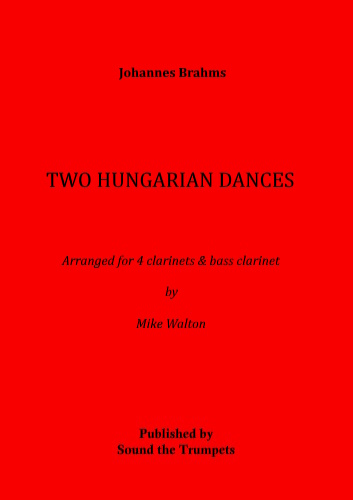 TWO HUNGARIAN DANCES score & parts