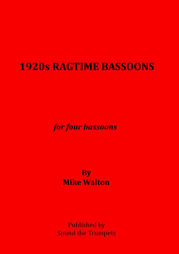 1920s RAGTIME BASSOONS (score & parts)