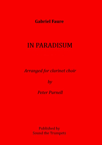 IN PARADISUM score & parts