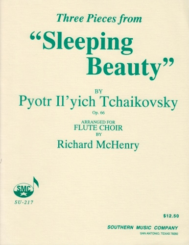 THREE PIECES from Sleeping Beauty Op.66 score & parts