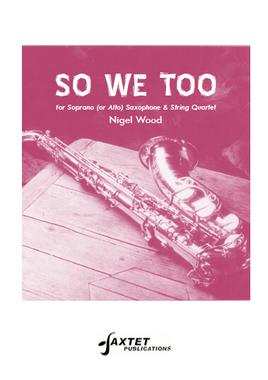 SO WE TOO (score & parts)