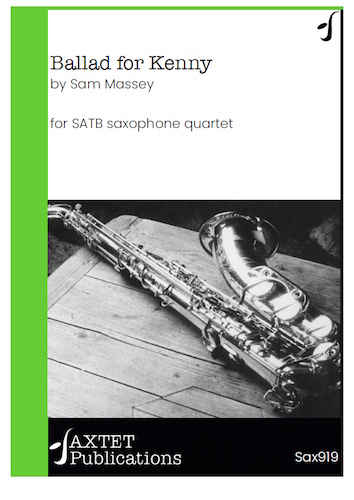 BALLAD FOR KENNY (score & parts)