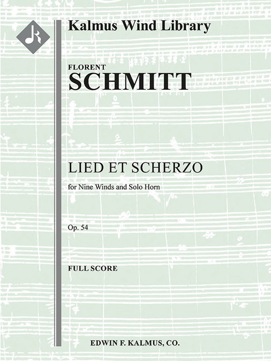 LIED ET SCHERZO Op.54 (score & parts)
