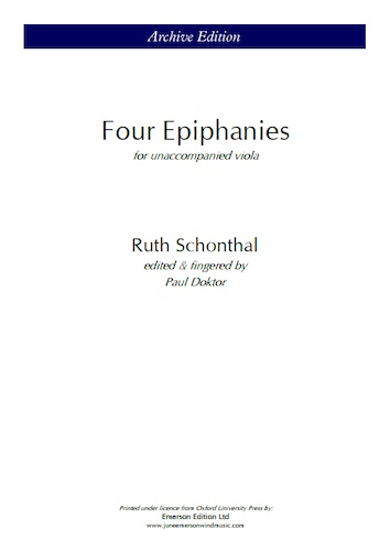 FOUR EPIPHANIES