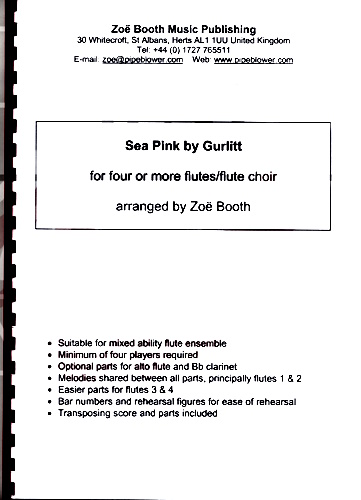 SEA PINK score & parts