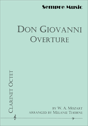 DON GIOVANNI OVERTURE (score & parts)