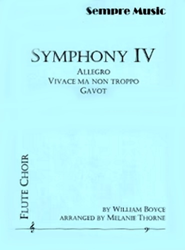 SYMPHONY IV score and parts