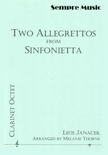 TWO ALLEGRETTOS FROM SINFONIETTA score & parts
