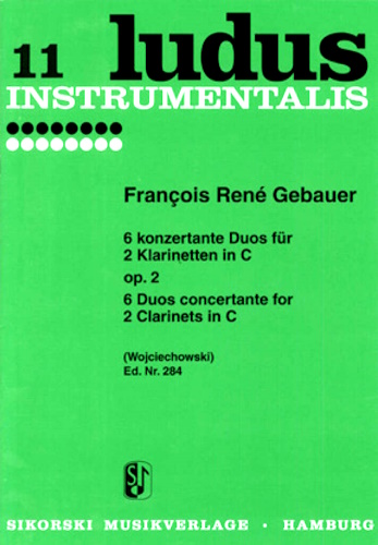SIX CONCERTANTE DUOS  Op.2