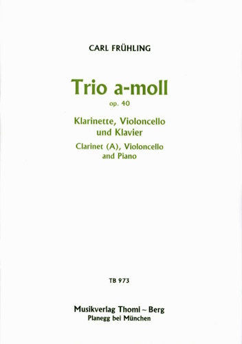 TRIO in A minor Op.40 (score and parts)
