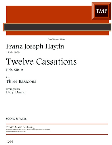 ZWOLF CASSATIONSSTUCKE (score & parts)