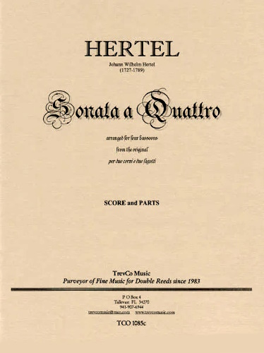 SONATA A QUATTRO (score & parts)