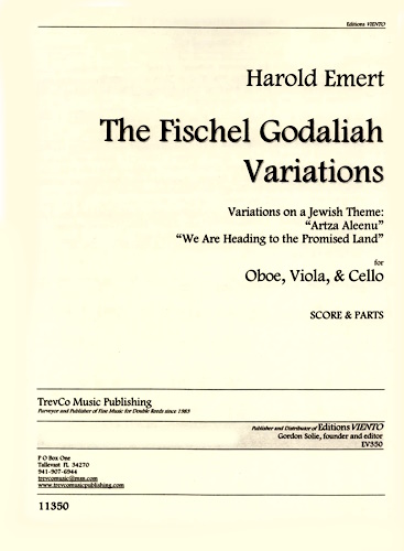FISCHEL GODALIAH VAR (score & parts)