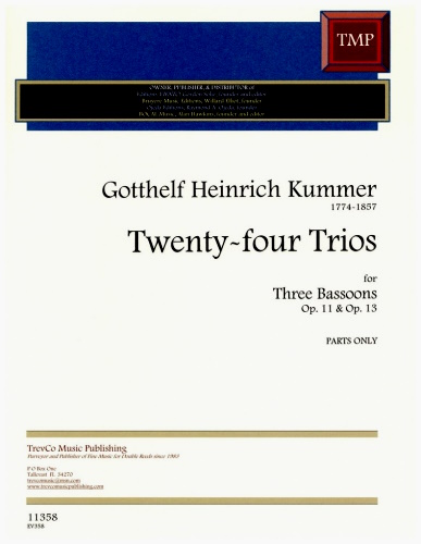 24 TRIOS  (set of parts)
