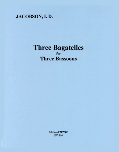 THREE BAGATELLES (score & parts)