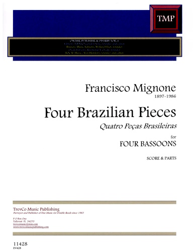 4 BRAZILIAN PIECES (score & parts)