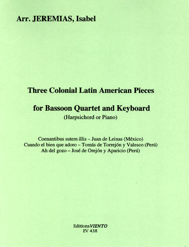 3 COLONIAL LATIN AMERICAN PIECES (score & parts)