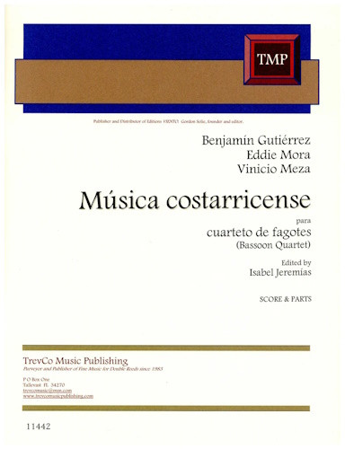 MUSICA COSTARRICENSE (score & parts)