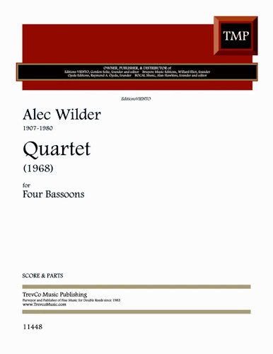 QUARTET (score & parts)