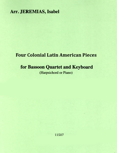4 COLONIAL LATIN AMERICAN PIECES (score & parts)