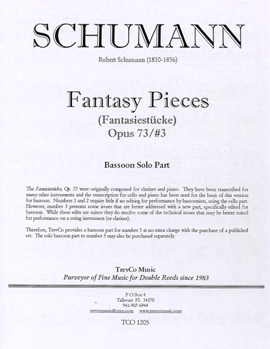 FANTASY PIECES Op.73 No.3