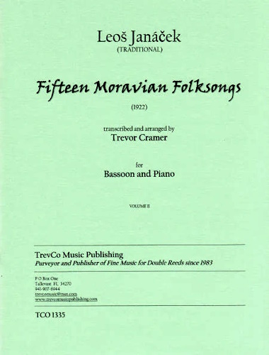 FIFTEEN MORAVIAN FOLKSONGS
