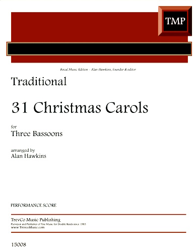 31 CHRISTMAS CAROLS (score & parts)