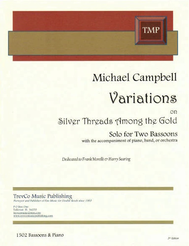 VARIATIONS ON 'SILVER THREADS AMONG THE GOLD'