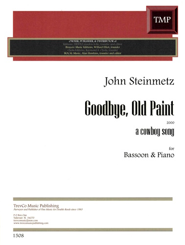 GOODBYE, OLD PAINT
