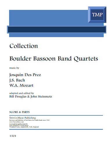 BOULDER BASSOON BAND QUARTETS