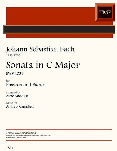 SONATA in C major BWV 1031