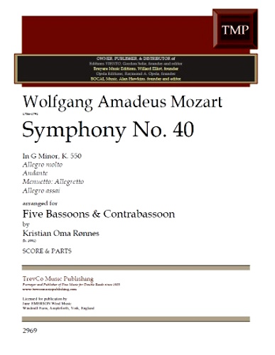 SYMPHONY No.40 (score & parts)