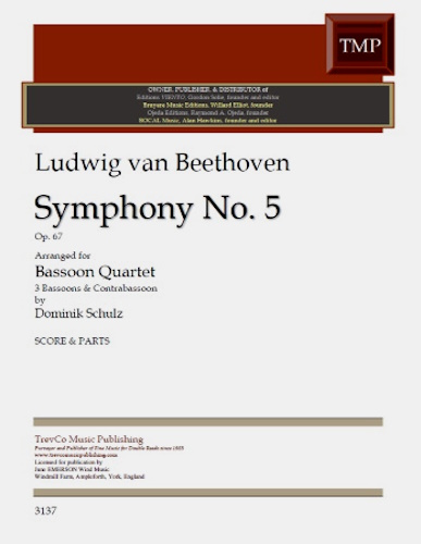 SYMPHONY No.5 Op.67 (score & parts)