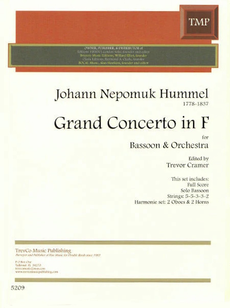 GRAND CONCERTO in F (score & parts)