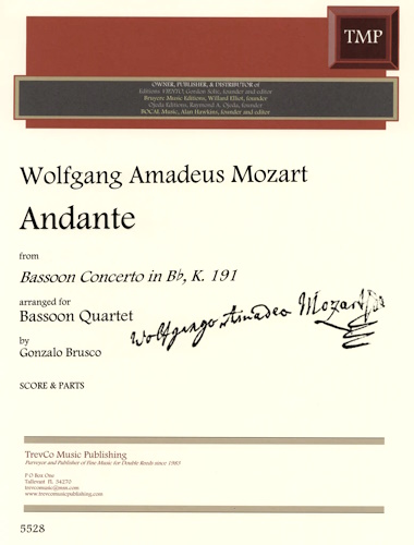 ANDANTE in F major K191