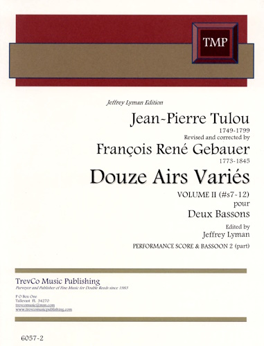 DOUZE AIRS VARIES Volume 2 Nos. 7-12