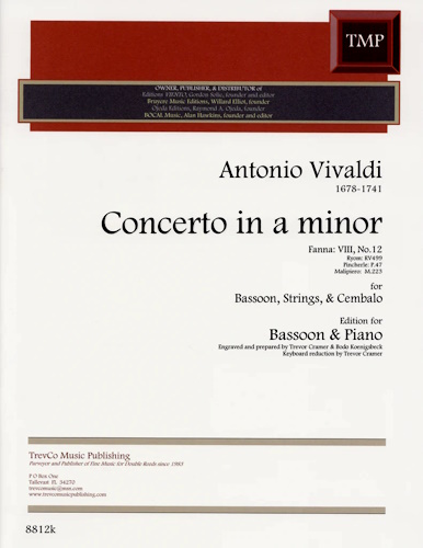 CONCERTO in A minor F8/12