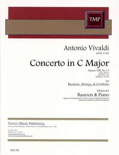 CONCERTO in C major F8/13