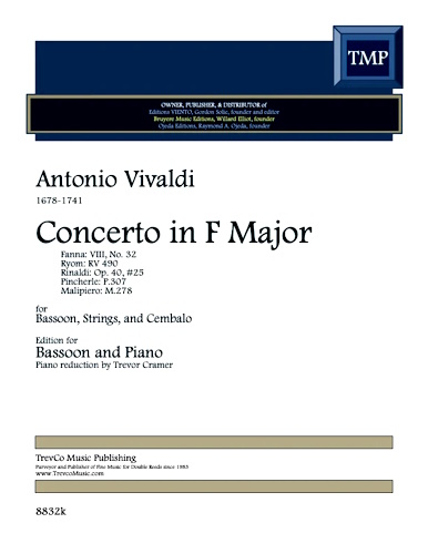 CONCERTO in F major F8/32