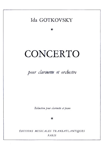 CONCERTO FOR CLARINET