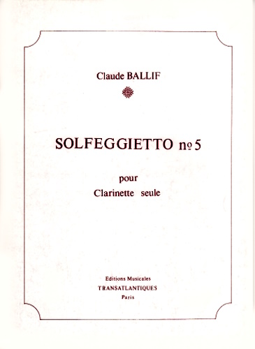 SOLFEGGIETTO No.5