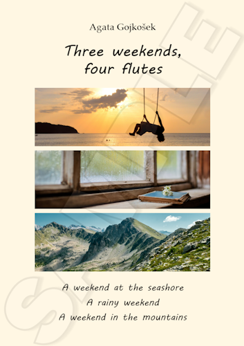 THREE WEEKENDS, FOUR FLUTES (score & parts)
