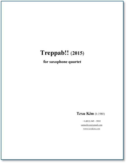 TREPPAB!! (score & parts)