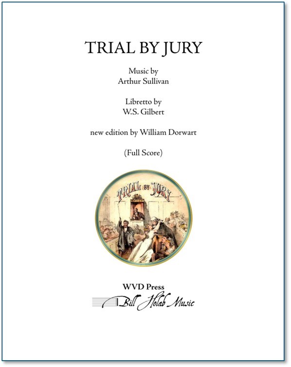 TRIAL BY JURY (full score)