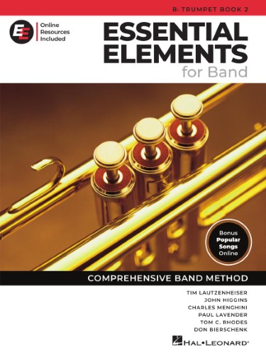 ESSENTIAL ELEMENTS for Band -  Trumpet Book 2 + Online Resources