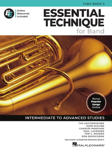 ESSENTIAL TECHNIQUE for Band -  Tuba Book 3 + Online Resources