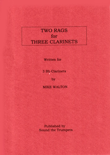 TWO RAGS for Three Clarinets (score & parts)